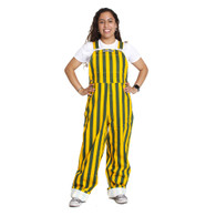 Green and Gold, Game Bibs, Cotton, Stripe, Overall